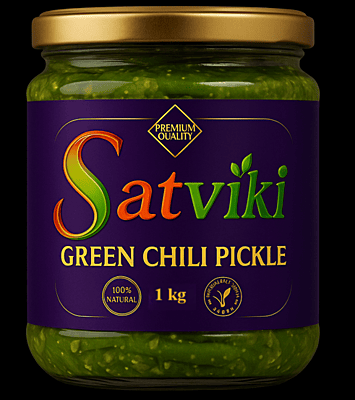 Green Chili Pickles 1 Kg
